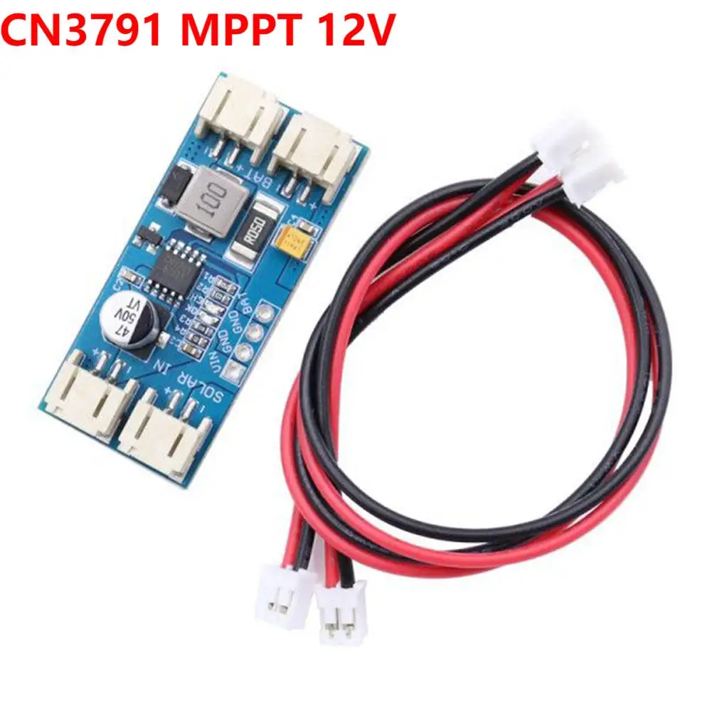 Зарядка литиевого аккумулятора 1 ячейка 3,7 в 4,2 в CN3791 регулятор MPPT солнечной панели модуль контроллера 12 В мини солнечная панель зарядная плата