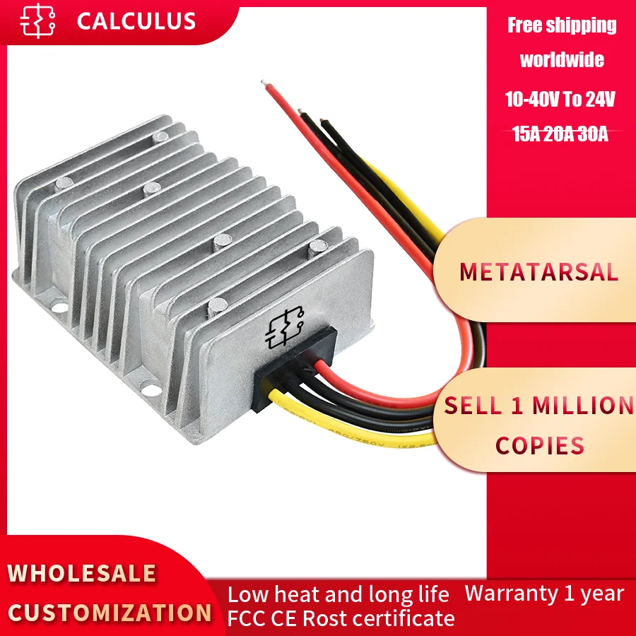

24V To 24V 15A 20A 25A Dc Boost Step Down Converter Golf cart 10-40V To 24V Dc/dc Boost Buck Converter