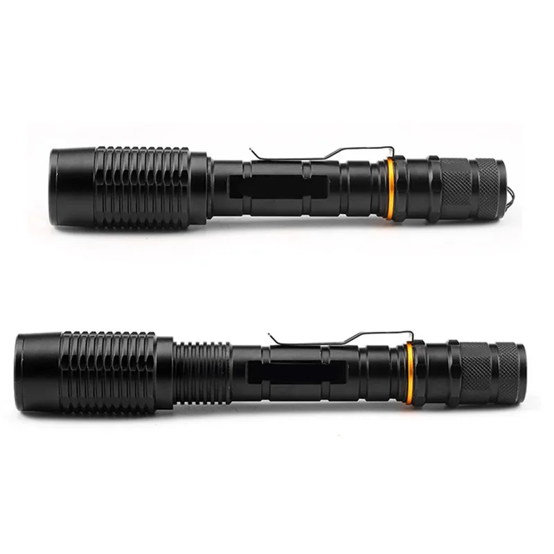 

XML-T6 LED Handheld Flashlight Waterproof 5 Modes Camping Torch Focus Zoom High Power Tactical Flashlights For hunting