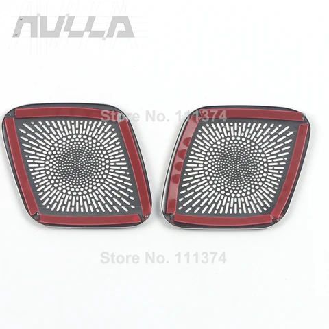 Для Honda Civic 11th 2022-2025 крышка динамика задней двери звуковой сигнал аудио рамка декор наклейка отделка аксессуары из нержавеющей стали