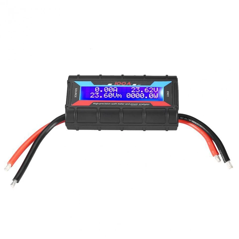 

1 Piece LCD Solar Wind Power Analyzer 100A RC High Precision Power Analyzer & Watt Meter