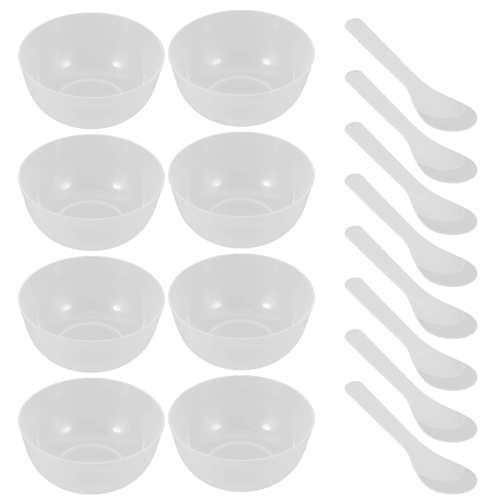 10 шт. миски для смешивания хрустальной грязи многофункциональные пластиковые