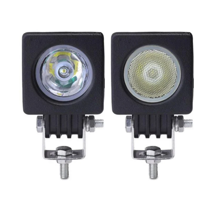 2 шт. 10 Вт светодиодный рабочий фонарь 12 В 24 автомобильный внедорожник квадроцикл