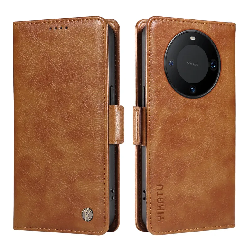 Чехол-бумажник с откидной крышкой Etui для Huawei Mate 60 Pro Plus Mate60 20 10 Mate10 Mate20 Lite Магнитный