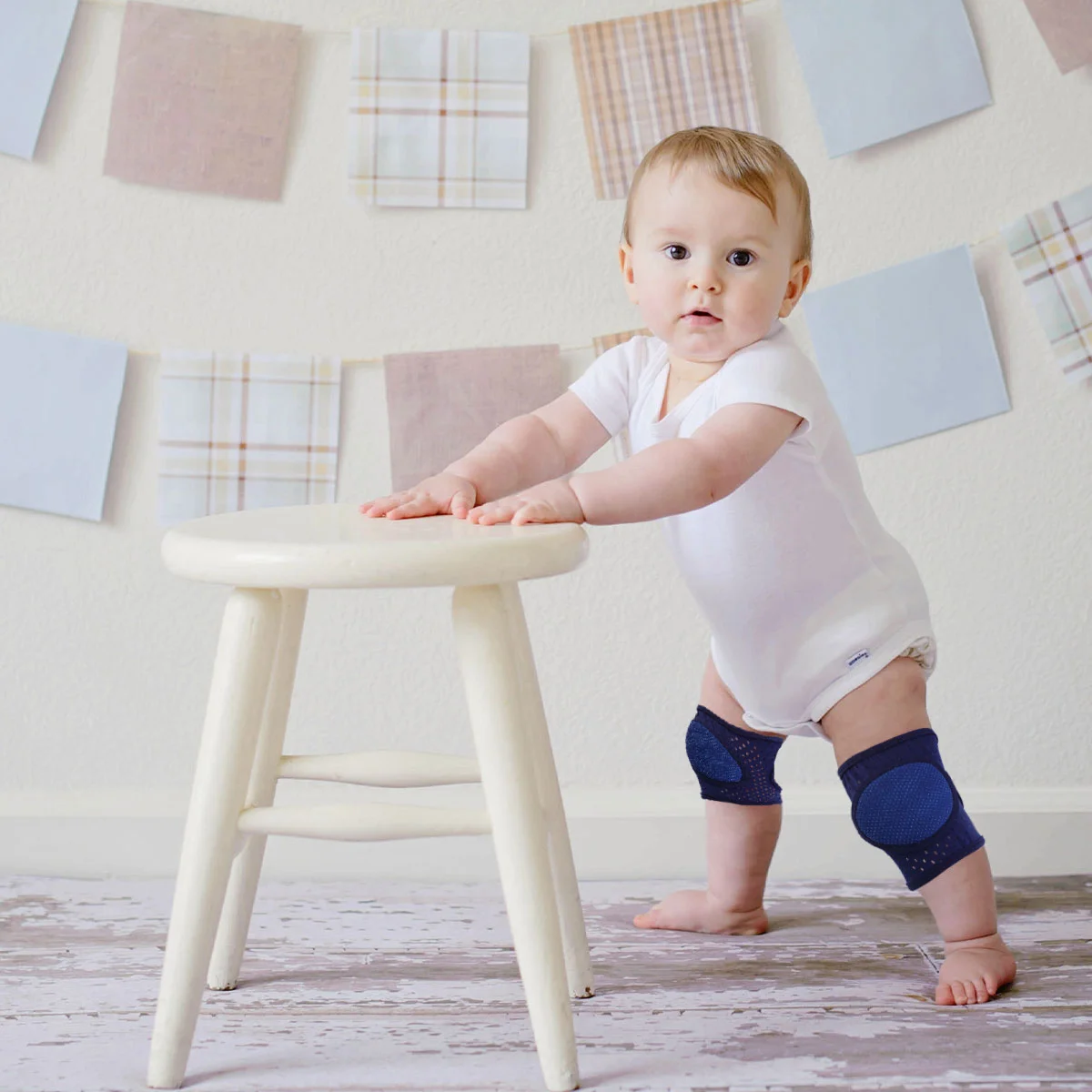 

Knee Baby Pads Crawling Toddler Protector Infant Kneepads Pad Anti Brace Walking Collision Safety Cover Boys Honeycomb Toys