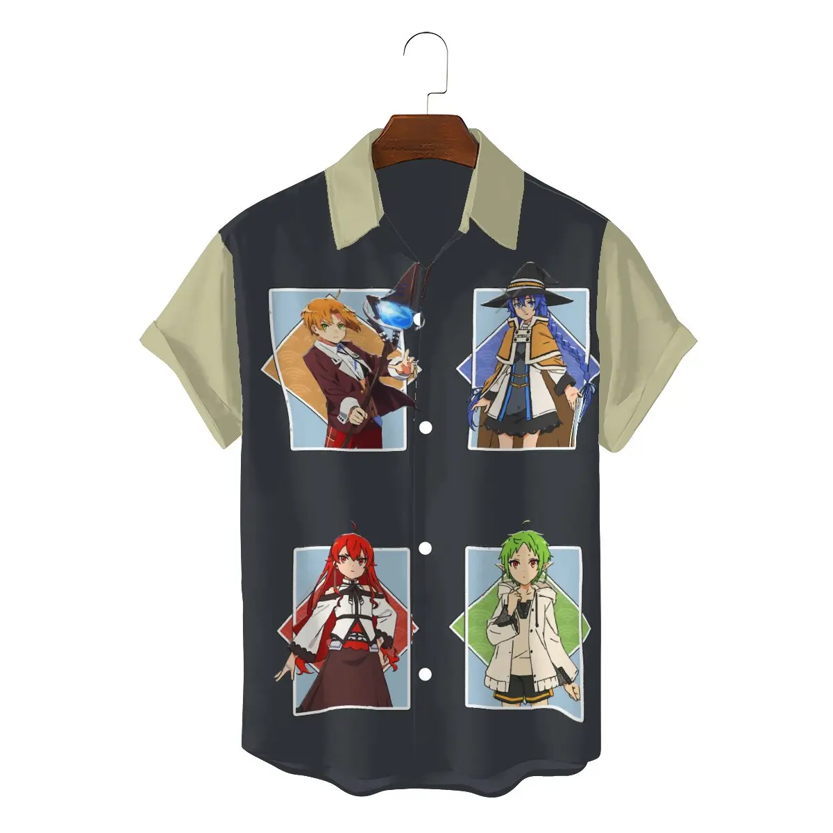 

Mushoku Tensei Jobless Reincarnation Anime Man Shirts ALL Kids Distinctive 3D Shirt Harajuku Streetwear New Trend