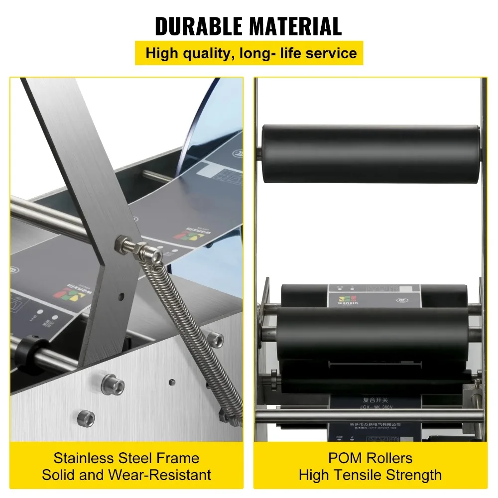 Полуавтоматическая этикетировочная машина для бутылок VEVOR MT-50 электрический