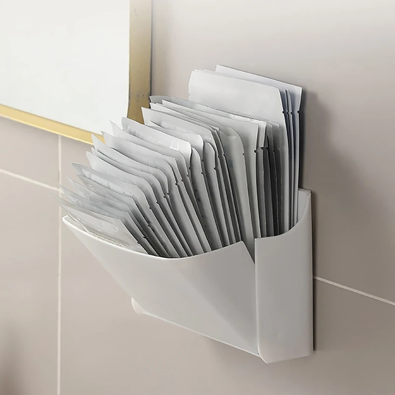 Настенные Коробки Для Хранения Органайзер Со Складной Крышкой Ванных Комнат