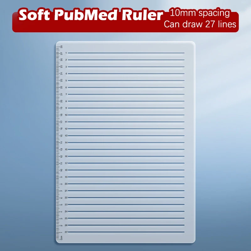 

Прозрачный трафарет для каллиграфии KOQZM Straight Line Stencil Ruler