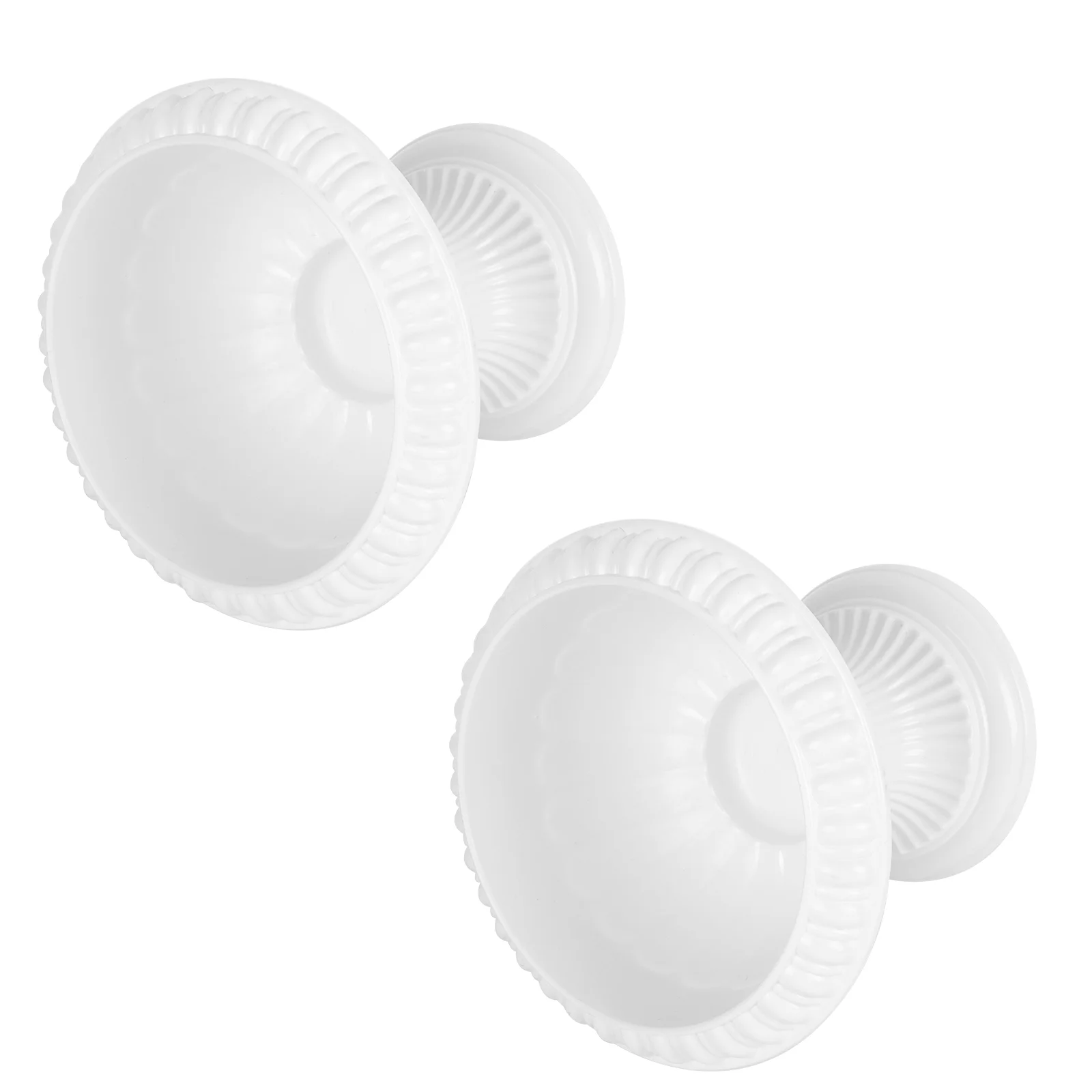 

2pcs Flower Pots Plastic Pot Wedding Decoration European Style Planter Roman Flower Pot Decorative Planter Pot