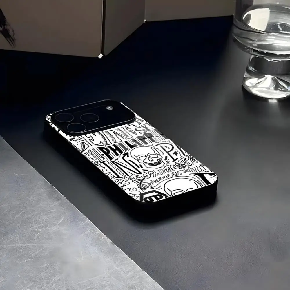 Фото Чехол для телефона P-PhiliPP Brand PlUneS из стекла для iPhone 17 Air, 16, 15, 17, 14 Pro Max, 13, 12, 11, X, XS, XR Plus, а также для Samsung S26, S24, S23, S22 Ma №5