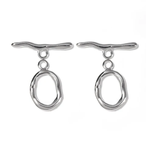 5 комплектов позолоченных латунных застежек Tiparts