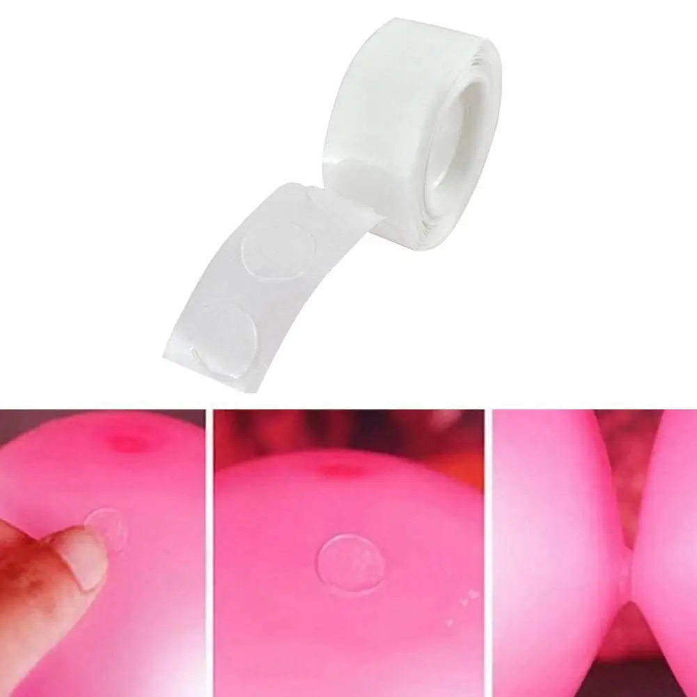 

100pcs/roll Dot Super-adhesive Double-sided Glue Point Adhesive Without Party Trace Birthday Balloon Paste Decorations Stickers