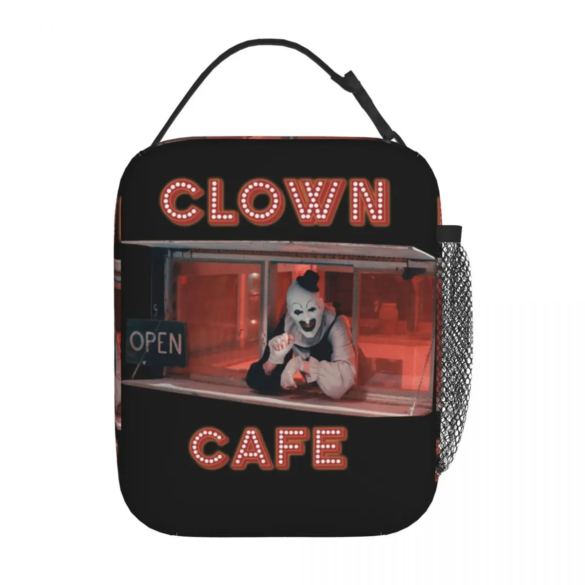 

Terrifier 2 Art The Clown Cafe Accessories Insulated Lunch Bag School Lunch Container New Arrival Cooler Thermal Bento Box
