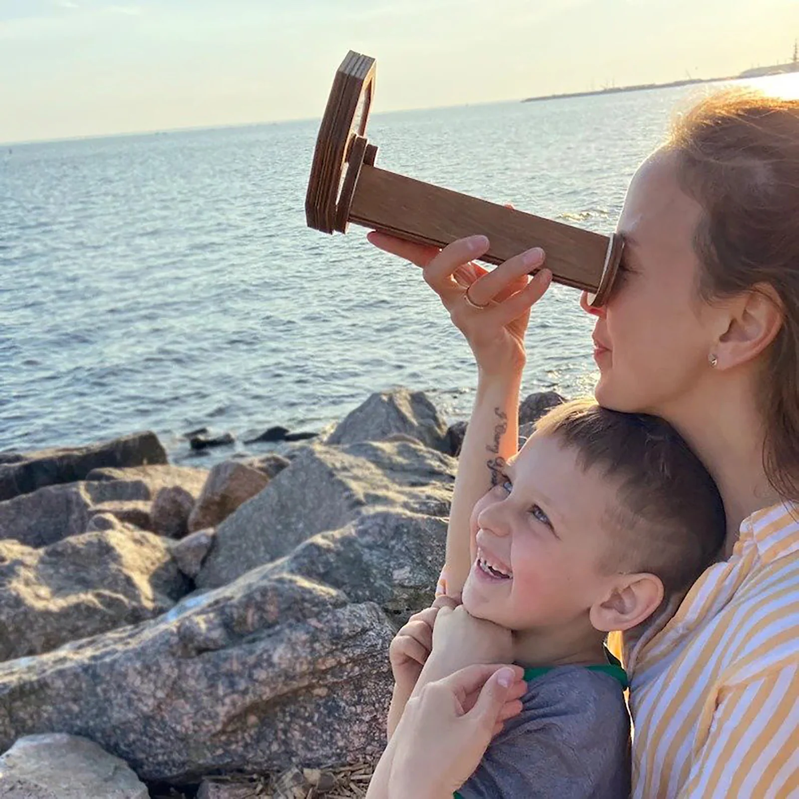 

Детский калейдоскоп, игрушка, волшебный калейдоскоп, набор для самостоятельного изготовления для детей, Деревянный калейдоскоп, Обучающие ...