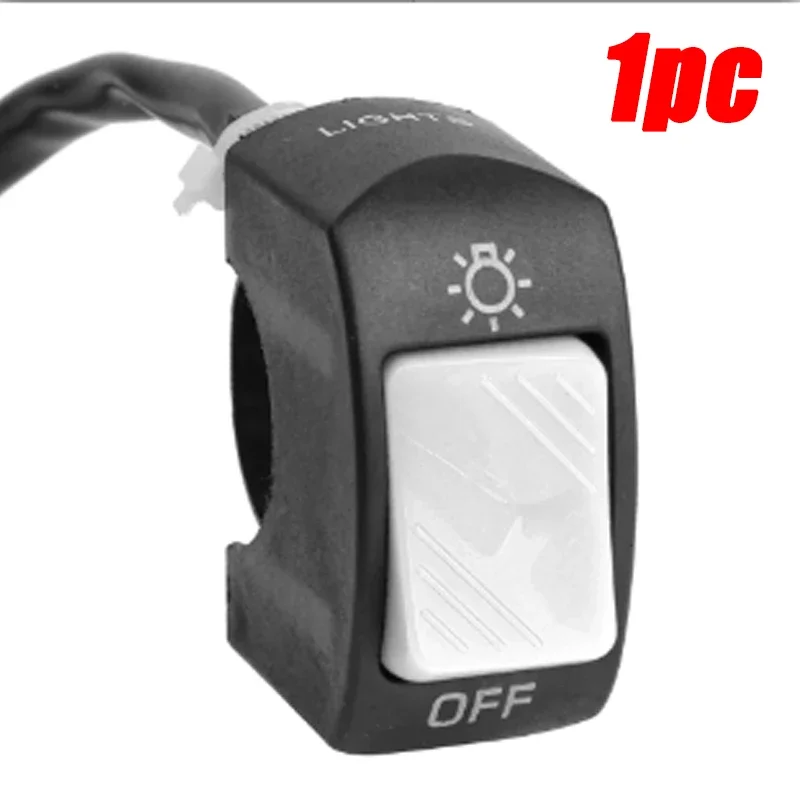 

Универсальный руль мотоцикла, кнопка включения и выключения, модификация для 22 мм, мотоциклов, квадроциклов, аксессуары для мотоциклов