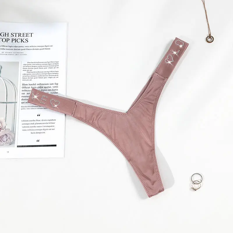 Бесшовное нижнее белье женские шорты с высокой вилкой rhindiamond-формы стринги