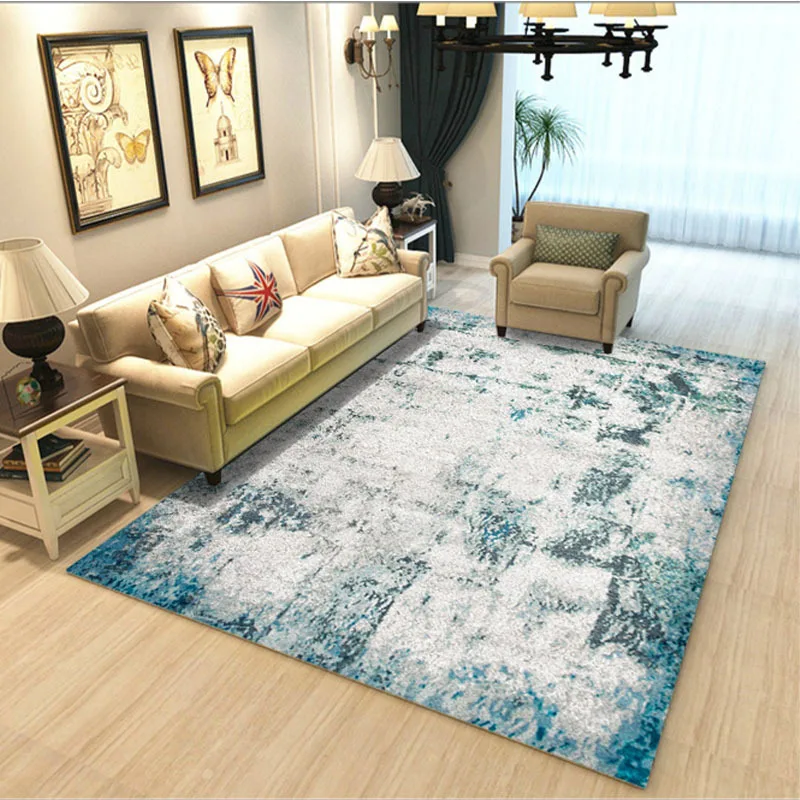 

Simple and Abstract Printed Carpet Floor Mat for Home Living Room Bedroom Kitchen Mat Entry Tea Table Non Slip Floor Mat Doormat