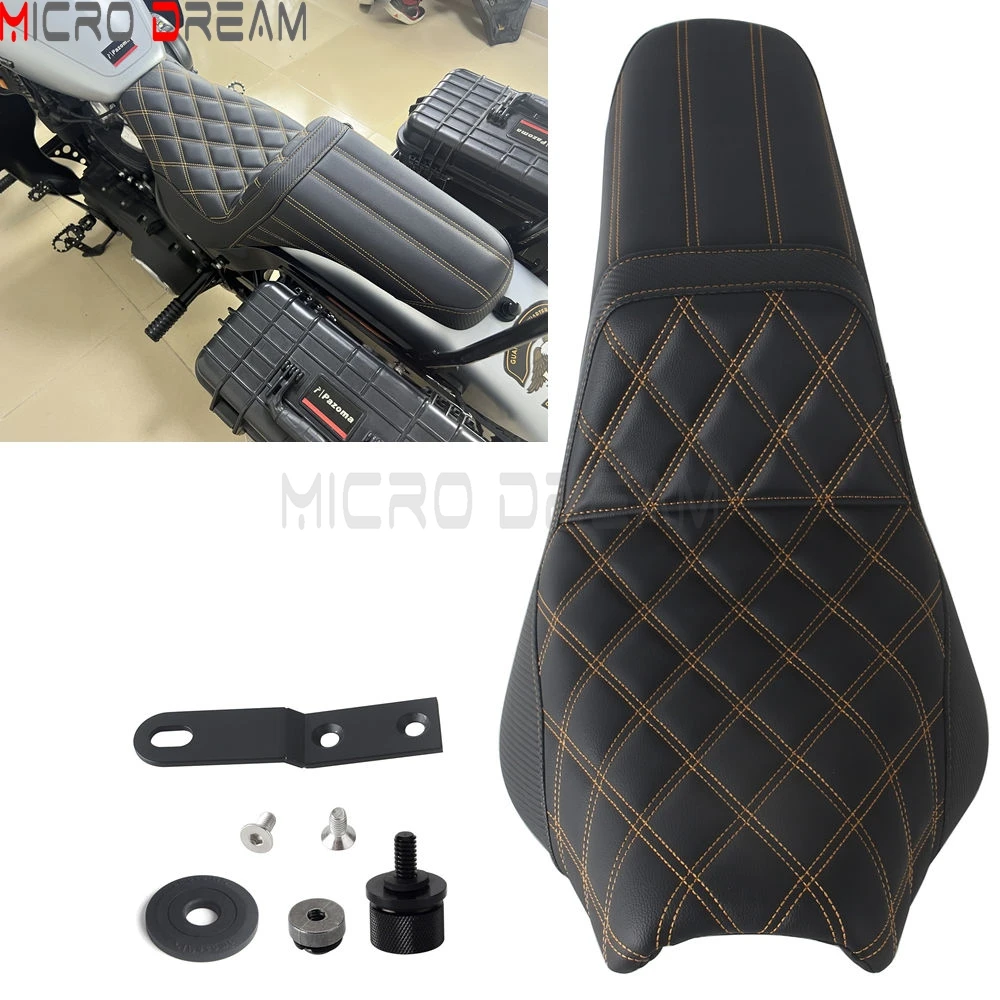 

Полное сиденье мотоцикла для Harley Softail Street Bob FXBB FXBBS Heritage Classic FLHC FLHCS 2018-Up, подушка для пассажирских сидений водителя