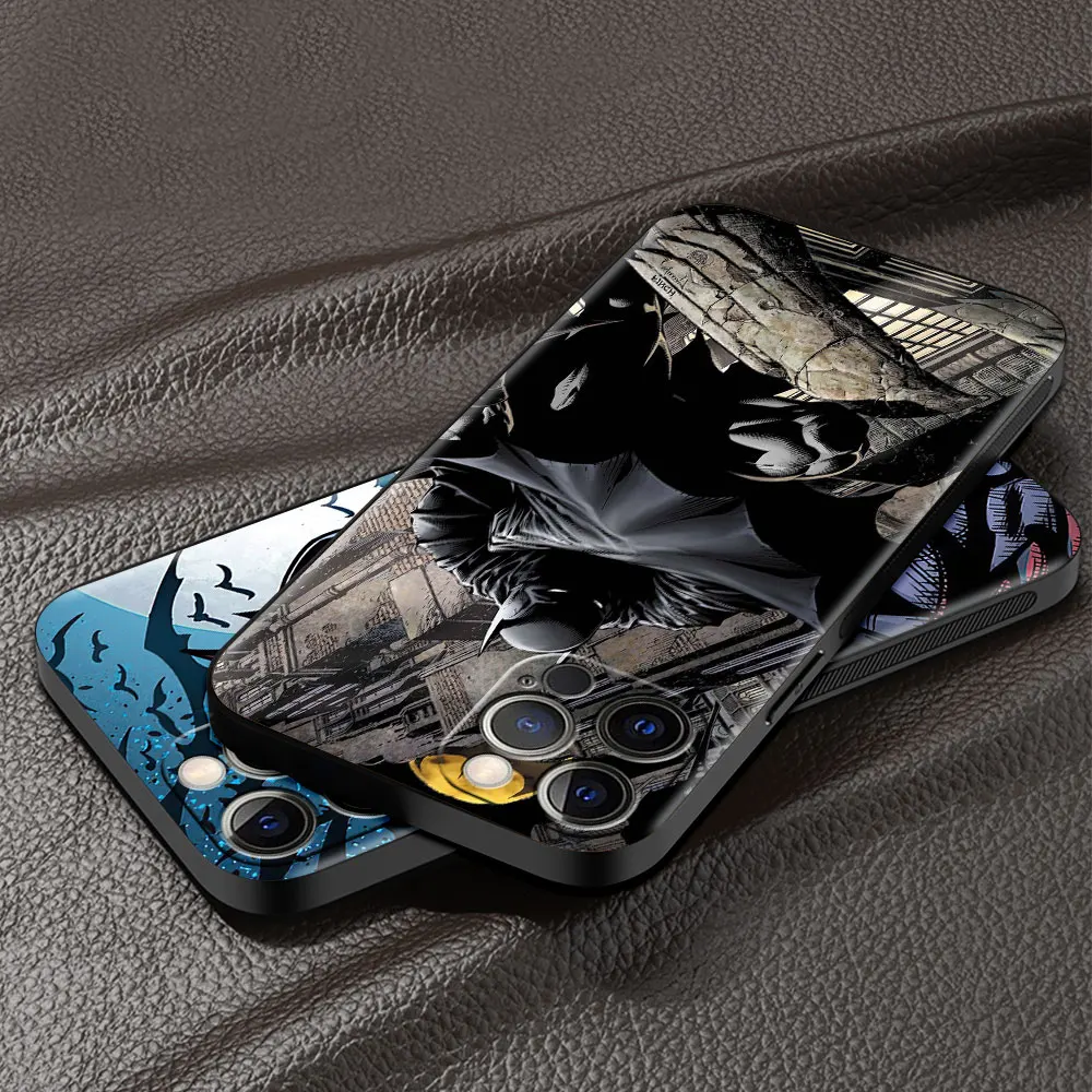 Крутые фильмы Бэтмена для iPhone 13 Pro Max 12 Mini 11 чехол телефона мягкий Apple XR SE 2020 X XS 7 8 Plus