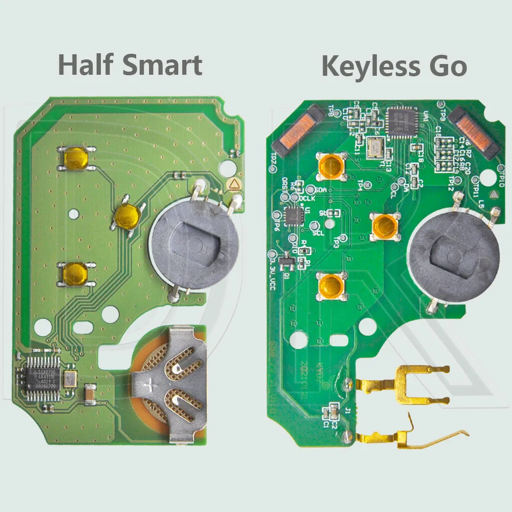 Фото DR ID46 чип 433 МГц Half Smart или Keyless Go запасной смарт-автомобильный дистанционный ключ для Renault Megane 2 Laguna 2 Grand Scenic 2 2003-2008 №2