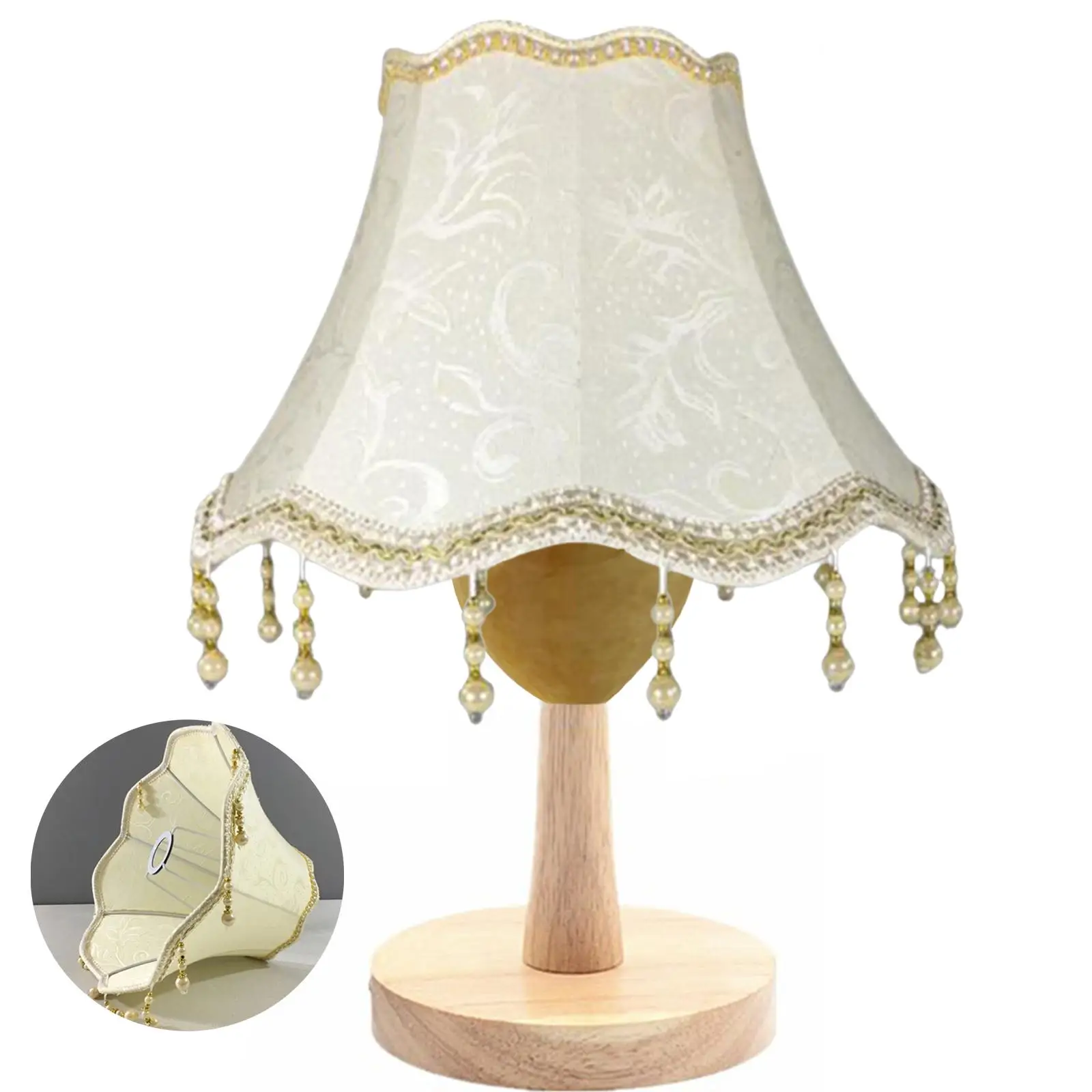 

Fabric Lampshade Nordic Hanging Light Cover Handmade Pendant Lamp Shade Fixture for Restaurant Living Room Hotel Bathroom