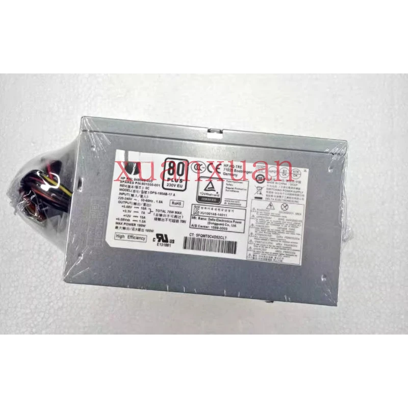 Для нового HP 848049-003 DPS-180AB-17 A 180W блок питания 280G2 MT 801550-001