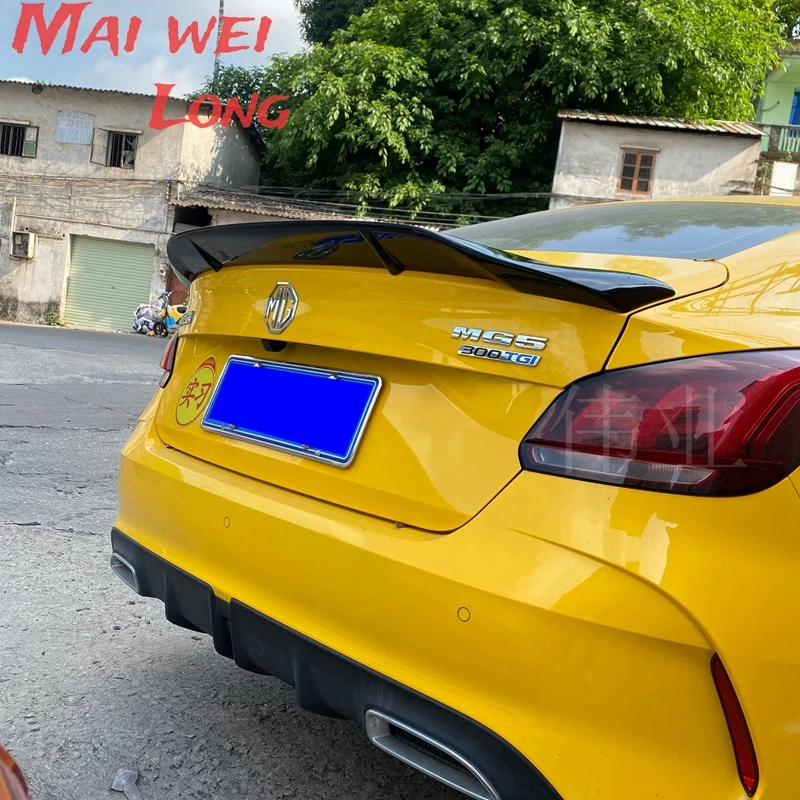 Для гаражей Morris MG5 2021 + Высокое качество ABS пластик задний спойлер на крышу крыло