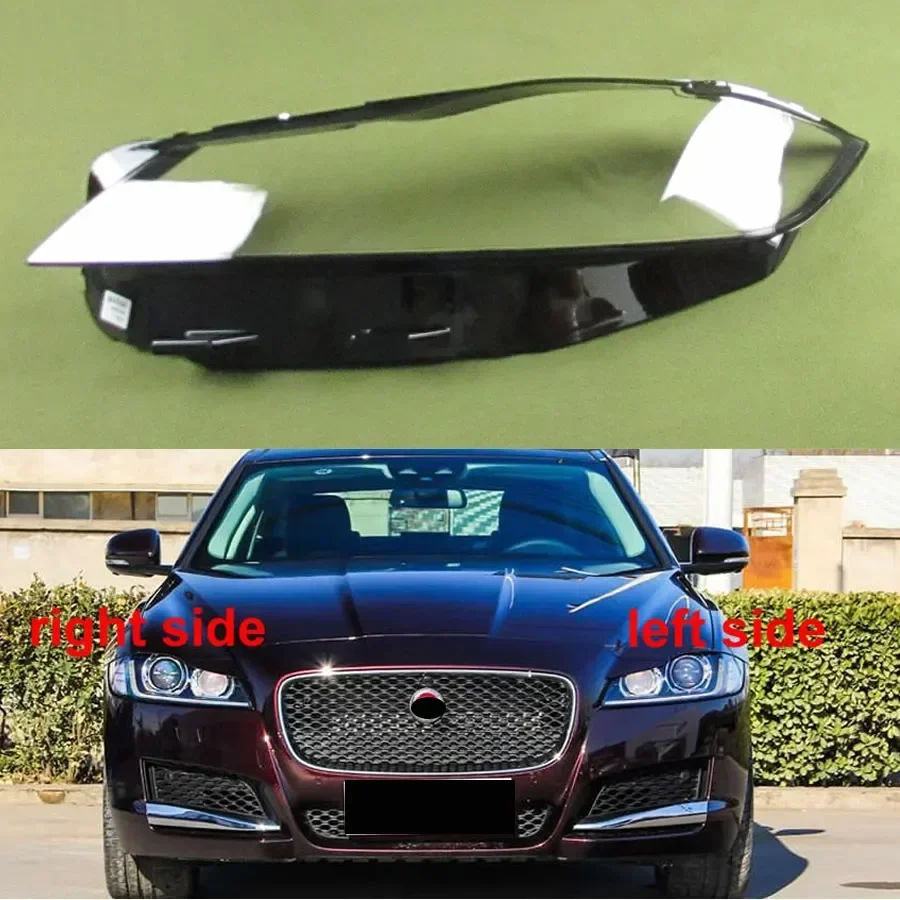 Для Jaguar XF XFL 2016 2017 2018 2019 автомобильные аксессуары крышка передней фары абажур