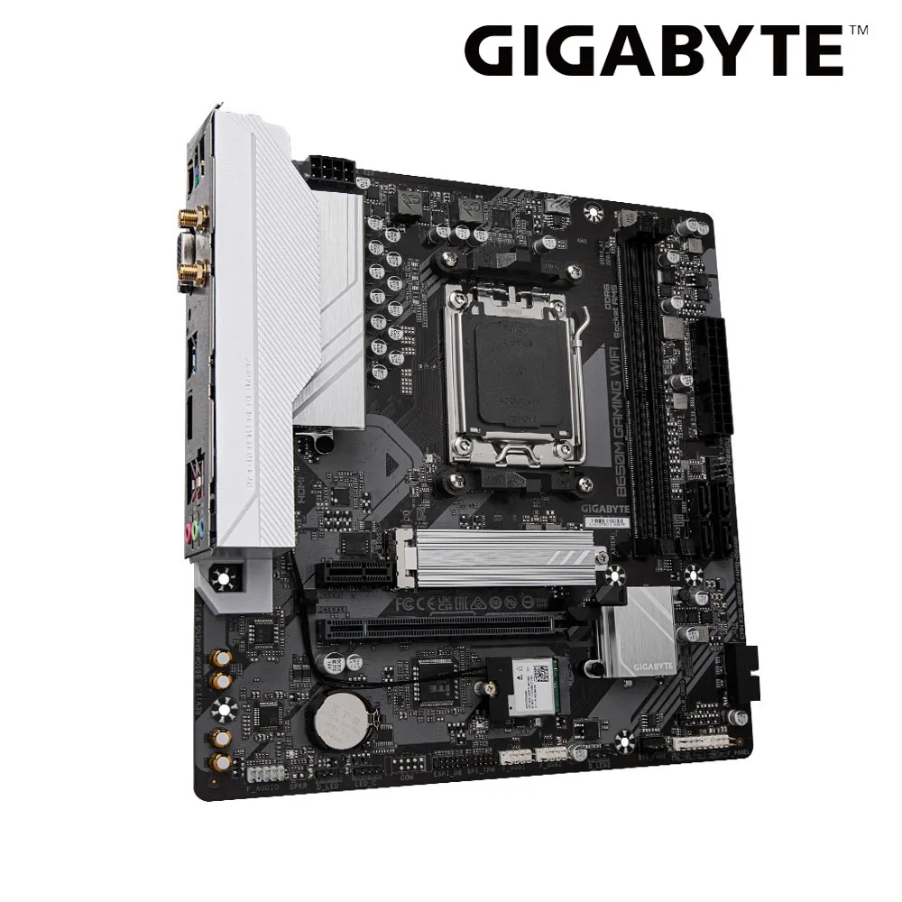 Игровая Материнская плата GIGABYTE B650M с Wi-Fi и AMD Ryzen 5 7500F ...