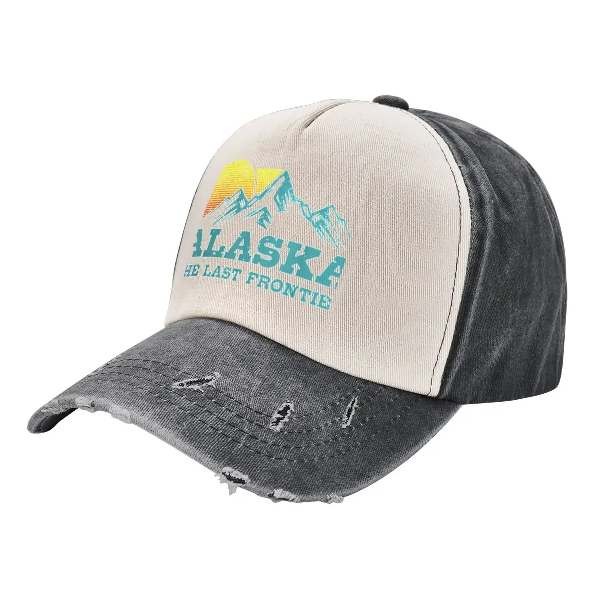 Бейсбольная кепка ALASKA THE LAST FRONTIER шляпа с защелкой на спине новая Snapback вечерние