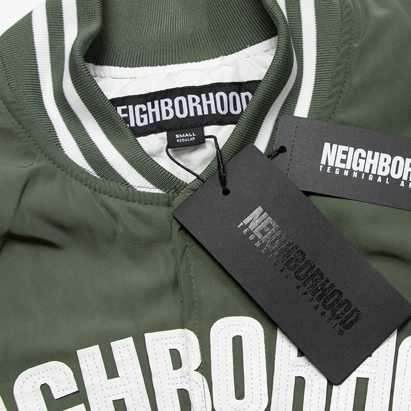 Японский модный стиль NEIGHBORHOOD бейсбольная форма с нашивкой в виде алфавита