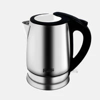 stainless steel cordless electric kettle 2 liter tea kettle 1850w fast boiling auto shut off and boil dry protection