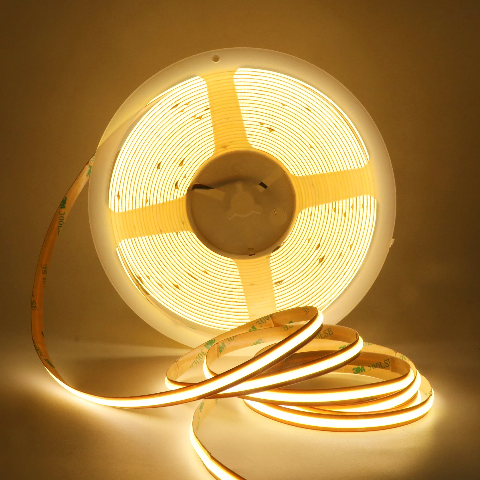 

Linear Dimmable 24V 12V COB LED Strip Light 720 528LEDs Flex Tape Ribbon RA90 3000K 4000K 6500K Lighting Cuttable at any place