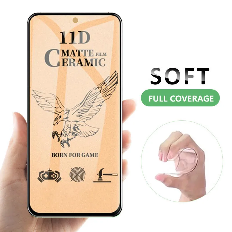 1-3Pcs Soft Matte Ceramic Film for Samsung Galaxy A52 A72 A32 S22 S21 Plus S20 FE A51 A71 A21S A12 A50 A22 M12 Screen Protectors