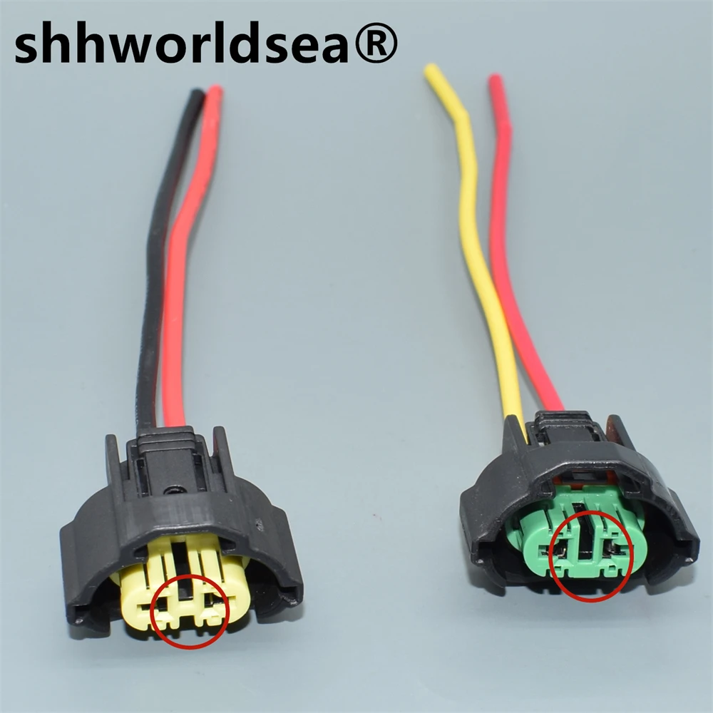 Автомобильный водонепроницаемый разъем shhworldsea 2pin (2 8) для противотуманных фар H11 H9