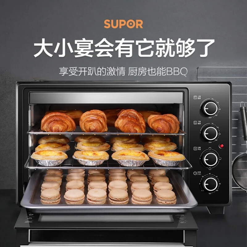SUPOR 35L large capacity bread baking ovens toaster oven Double layer Automatic electric oven for baking household pizza oven