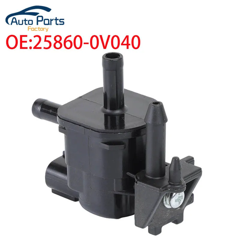 Фото Новый электромагнитный клапан продувки канистры пара для Lexus Toyota Prius ES350 GX460 3,5 л Camry SE Sedan 4-дверный 258600V040 25860-0V040 №1
