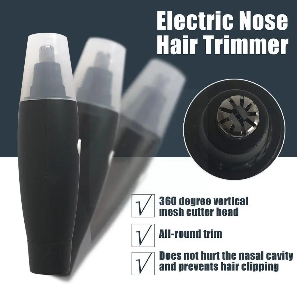 

Multicolor Nose Hair Trimmer Trimmer Portable Integral Electric Nose Steel Injury No Shaver Forged T8z0