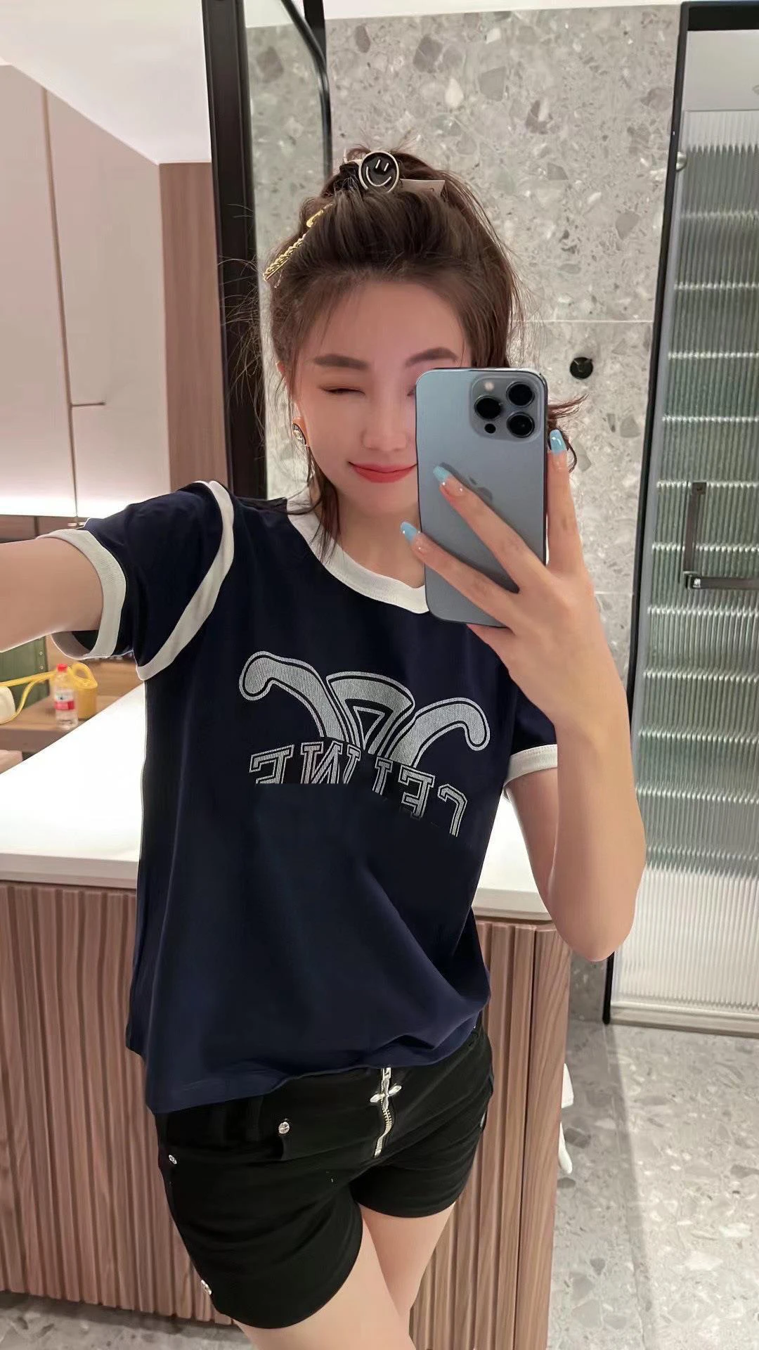 

Summer New Casual Fashion Letter Print Short Loose Slim Short Sleeve T-Shirt