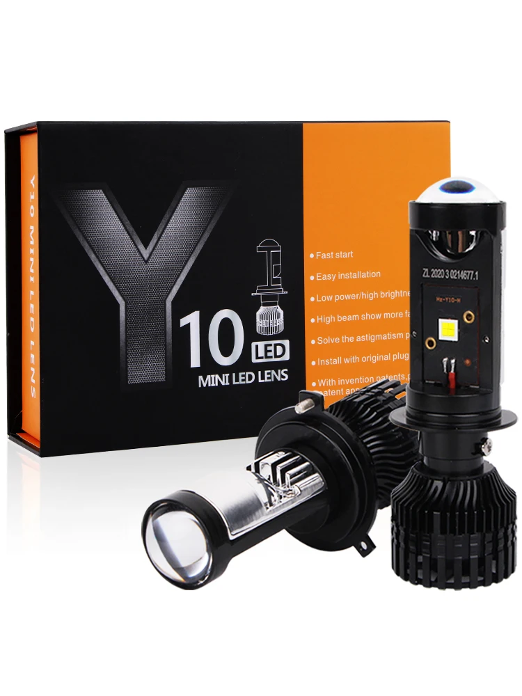 

Canbus лампа H4 H7 светодиодный ная супер мини-линза проектора 120 Вт автомобильная лампа лм комплект для преобразования дальний/ближний свет фара 12 в 24 В RHD