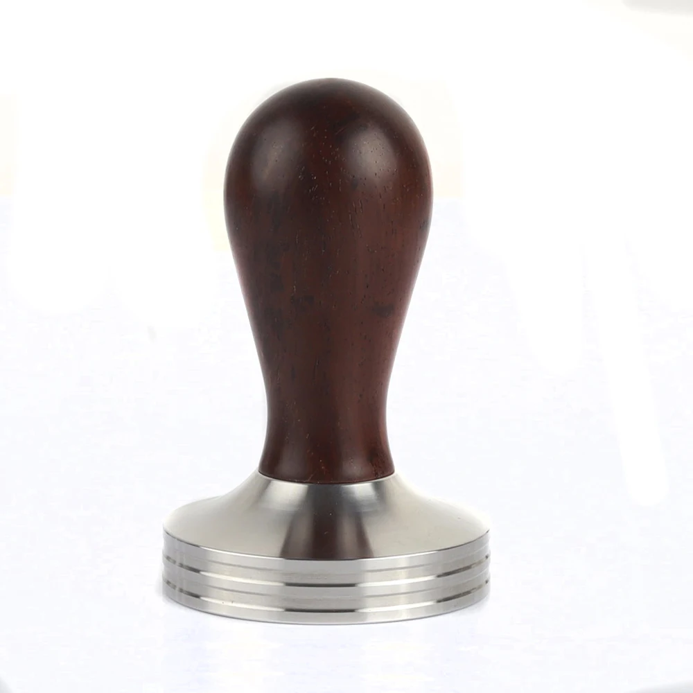 

Vintage Handle Natural Hammer Coffee Distributor & Tamper Flat Base Wooden