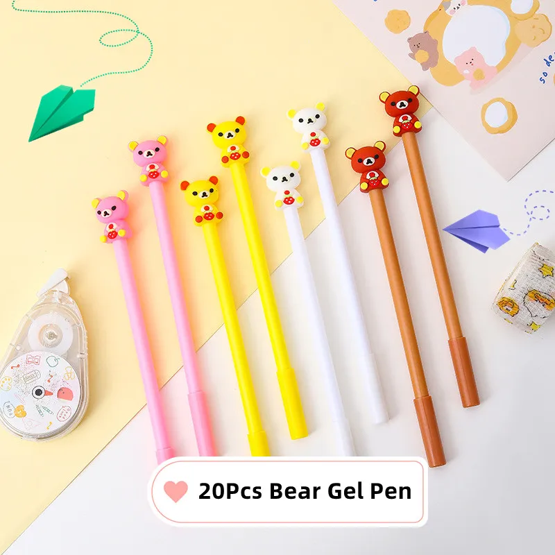 

Ручка гелевая мягкая с черными чернилами, 0,5 мм, 20 шт./партия