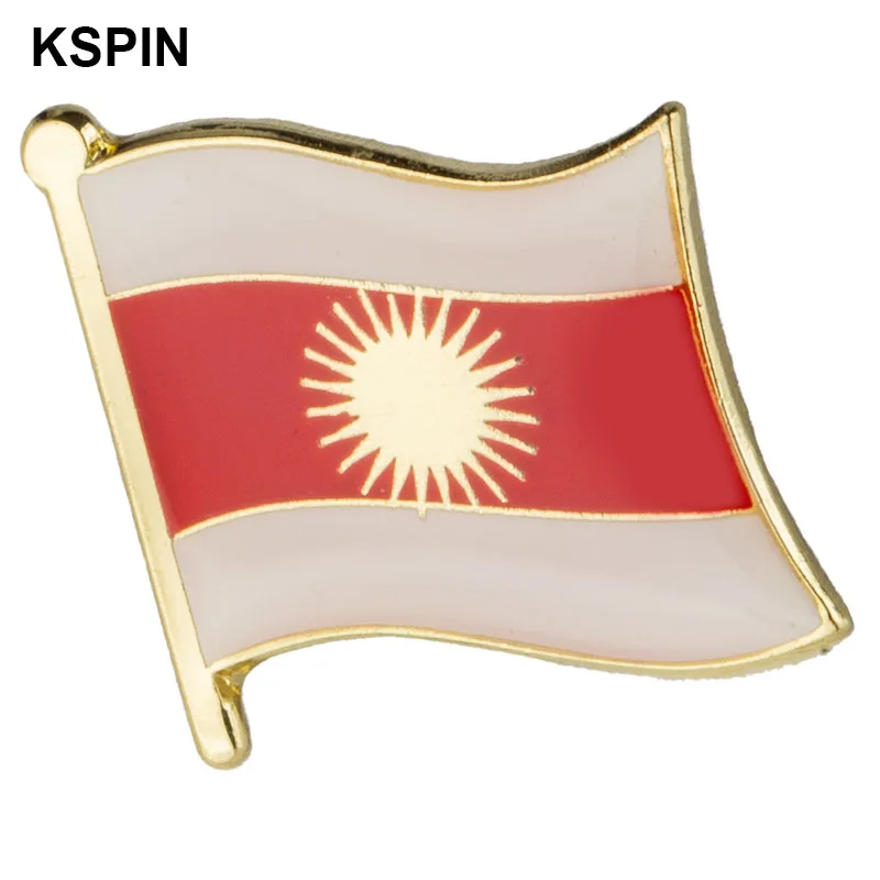 

Yezidis, значок с флагом, значок с национальным флагом, булавка с лацканами для международных путешествий