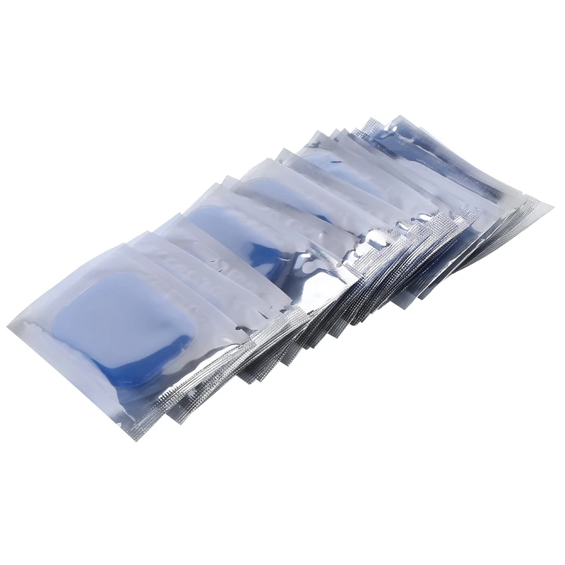 

Top!-40Pcs Abs Stimulator Trainer Replacement Gel Sheet Abdominal Toning Belt Muscle Toner Ab Trainer Accessories