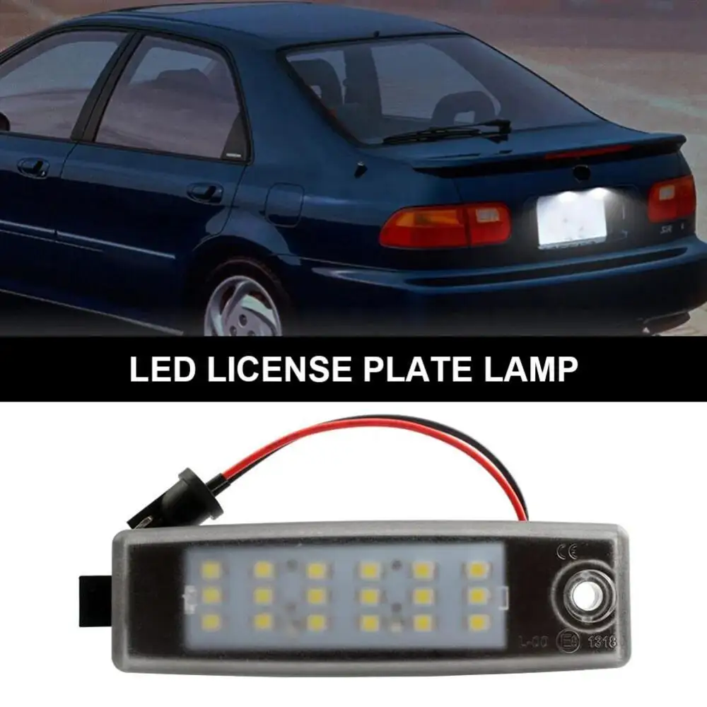 2 Шт. Светодиодные Фары Для Номерного Знака Автомобиля 3 Вт