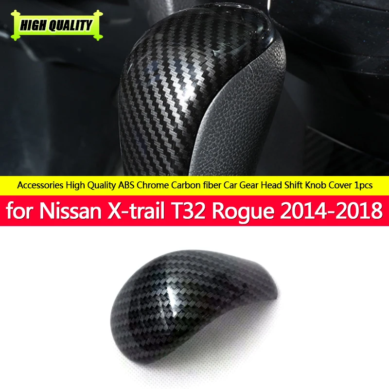 

Car Gear Head Shift Knob Cover Handball Trim Sticker for Nissan X-trail T32 Rogue Qashqai J11 Murano AT 2014 - 2018 Accessories