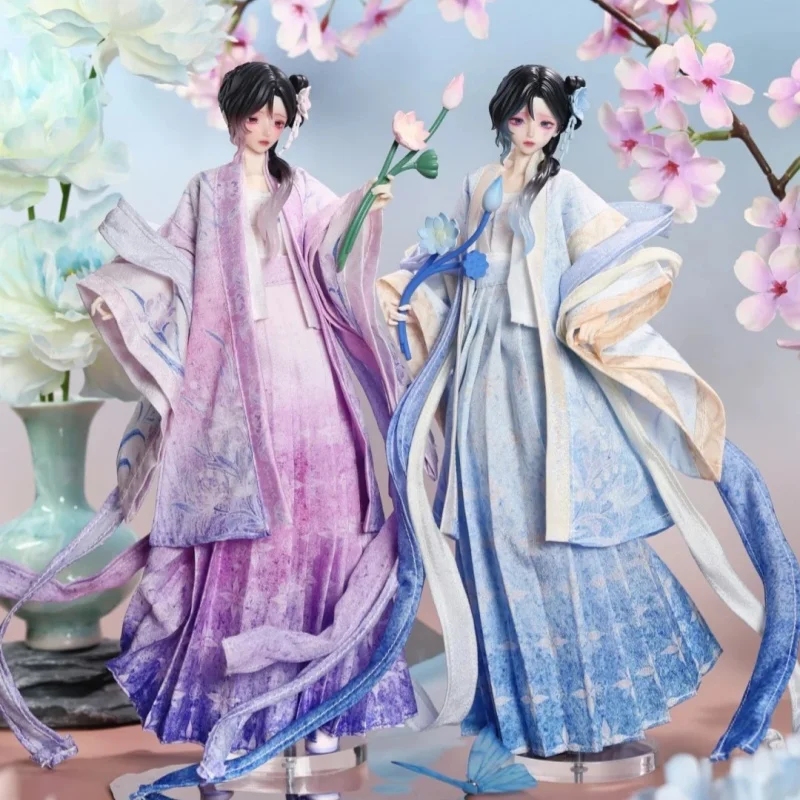 Фото Коллекционная шарнирная кукла Jidongshunxi 1/6 BJD в стиле Фэнъюэ «Тысячелетний древний стиль» для взрослых коллекционеров (слепая коробка) №5