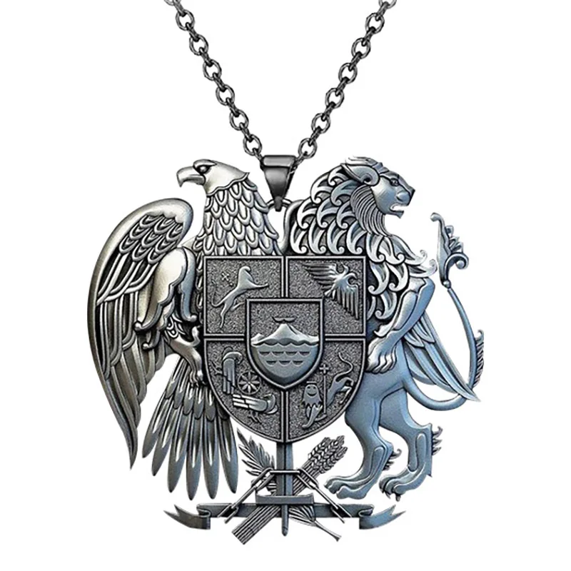 ожерелье бижутерия подвеска чокер цепь на шею Модное креативное мужское с орлом