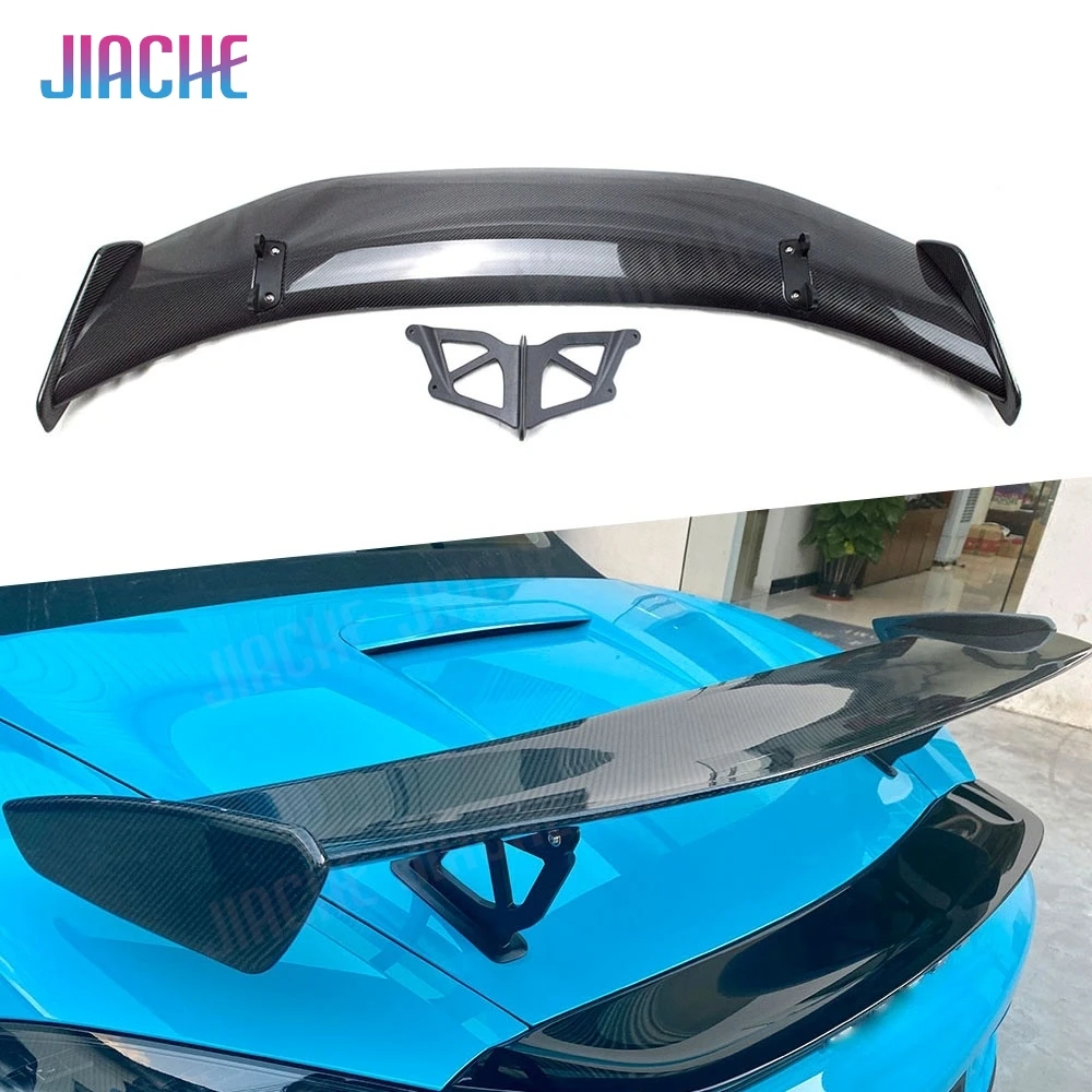 Задний спойлер из углеродного волокна гоночные крылья GT для Porsche Cayman 981 986 987 718 GT4